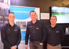 Mike Roumen, Roy van Gaalen ('Roy was almost ff away') and Michiel Broch of PB Tec